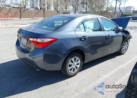 2015 Toyota Corolla L z USA, uszkodzony, nr VIN 5YFBURHE1FP212096